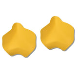 111495, OVERSIZED MATTE PETAL STATEMENT EARRINGS