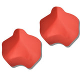 111495, OVERSIZED MATTE PETAL STATEMENT EARRINGS