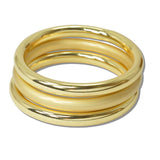 111504, 3 PIECE METAL STACKING BANGLE BRACELET SET