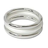 111504, 3 PIECE METAL STACKING BANGLE BRACELET SET