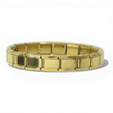 Polished Rectangular Link Stretch Bracelet - view 2