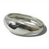 Polished Domed Hinged Bangle Bracelet