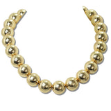 111854, BOLD CCB BEADED STATEMENT NECKLACE wholesale fashion jewelry - GOOD FEELINGS, INC