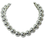 111854, BOLD CCB BEADED STATEMENT NECKLACE wholesale fashion jewelry - GOOD FEELINGS, INC