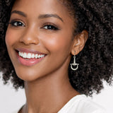 111903, WESTERN HORSEBIT DROP EARRINGS wholesale fashion jewelry - GOOD FEELINGS, INC