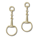 111905, WESTERN HORSEBIT DROP EARRINGS wholesale fashion jewelry - GOOD FEELINGS, INC
