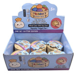 111913, Glitter Dumpling Squishy Blind Box 12PCS — Mystery Color Fidget Toy Set wholesale fashion jewelry - GOOD FEELINGS, INC
