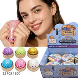 111913, Glitter Dumpling Squishy Blind Box 12PCS — Mystery Color Fidget Toy Set wholesale fashion jewelry - GOOD FEELINGS, INC