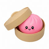 112000, SOLID DUMPLING SQUISHY BLIND BOX 12PCS — MYSTERY COLOR FIDGET TOY SET wholesale fashion jewelry - GOOD FEELINGS, INC