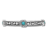 Western Pebble Turquoise Stretch Bracelet