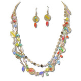 Eclectic Beaded Layered Necklace