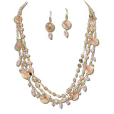 Eclectic Beaded Layered Necklace - view 5