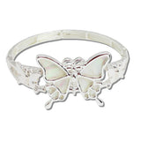 MOP Shell Butterfly Stretch Bracelet