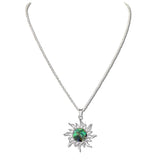 112079, ABALONE SHELL SUN PENDANT NECKLACE wholesale fashion jewelry - GOOD FEELINGS, INC