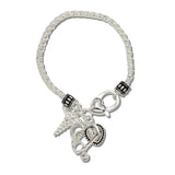 Nurse Medical Heart Charm Bracelet