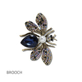 Crystal Bumble BEE Brooch PIN