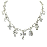 112469, FAITH CROSS INSPIRATION CHARM NECKLACE