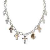 112469, FAITH CROSS INSPIRATION CHARM NECKLACE