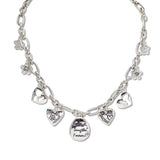 112471, MOTHER AND DAUGHTER INSPIRATION CHARM NECKLACE