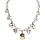112471, MOTHER AND DAUGHTER INSPIRATION CHARM NECKLACE