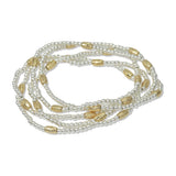 112494, CCB MULTI LAYERED BEADED STRETCH BRACELET