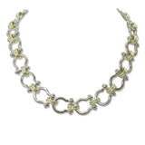 14K Gold Plated Horsebit Link Designer Inspired Necklace