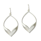 Chevron Open Teardrop Earrings - view 3