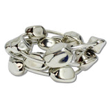 112564, CCB NUGGET BEADED MULTI LAYERED STRETCH BRACELET