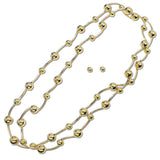 112568, CCB BALL BEADED STRETCHABLE LONG NECKLACE