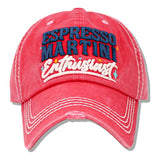 112600, ESPRESSO MARTINI WASHED BASEBALL CAP
