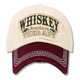 112601, WHISKEY SOUTHERN THERAPY WASHED BASEBALL CAP
