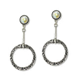 112623, WESTERN ORNATE HORSEBIT DROP EARRINGS