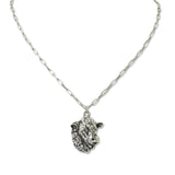 112626, WESTERN COW HEAD PENDANT NECKLACE