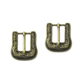 112681, WESTERN BELT BUCKLE POST EARRINGS