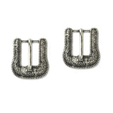 112681, WESTERN BELT BUCKLE POST EARRINGS