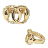 112687, WESTERN HORSEBIT STRETCH RING
