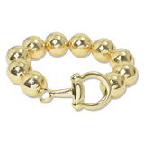 112709, HORSEBIT ACCENT BALL BEADED STRETCH BRACELET