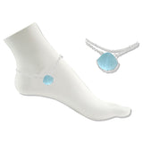 112790, SEASHELL DOUBLE STRAND ANKLET