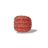 112822, CRYSTAL PAVE WIDE DOME STRETCH RING