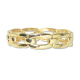 112851, RECTANGULAR CHAIN LINK STRETCH BRACELET