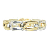112851, RECTANGULAR CHAIN LINK STRETCH BRACELET