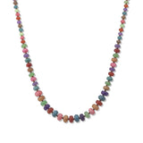 112881, NATURAL STONE BEADED NECKLACE