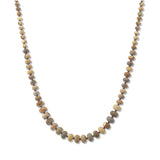 112881, NATURAL STONE BEADED NECKLACE