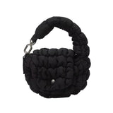 113112, QUILTED PUFFER MINI CLIP COIN POUCH