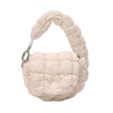 113112, QUILTED PUFFER MINI CLIP COIN POUCH