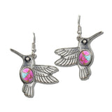 113153, WESTERN HUMMINGBIRD DROP EARRINGS