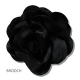 113286, OVERSIZED FABRIC FLOWER STATEMENT BROOCH AND HAIR CLIP