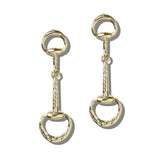 113466, HAMMERED HERITAGE LINK DROP EARRINGS