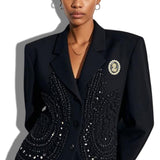 113488, PEARL HALO CAMEO PROFILE BROOCH PIN