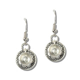 113528, VINTAGE MINIATURE TEACUP DROP EARRINGS
